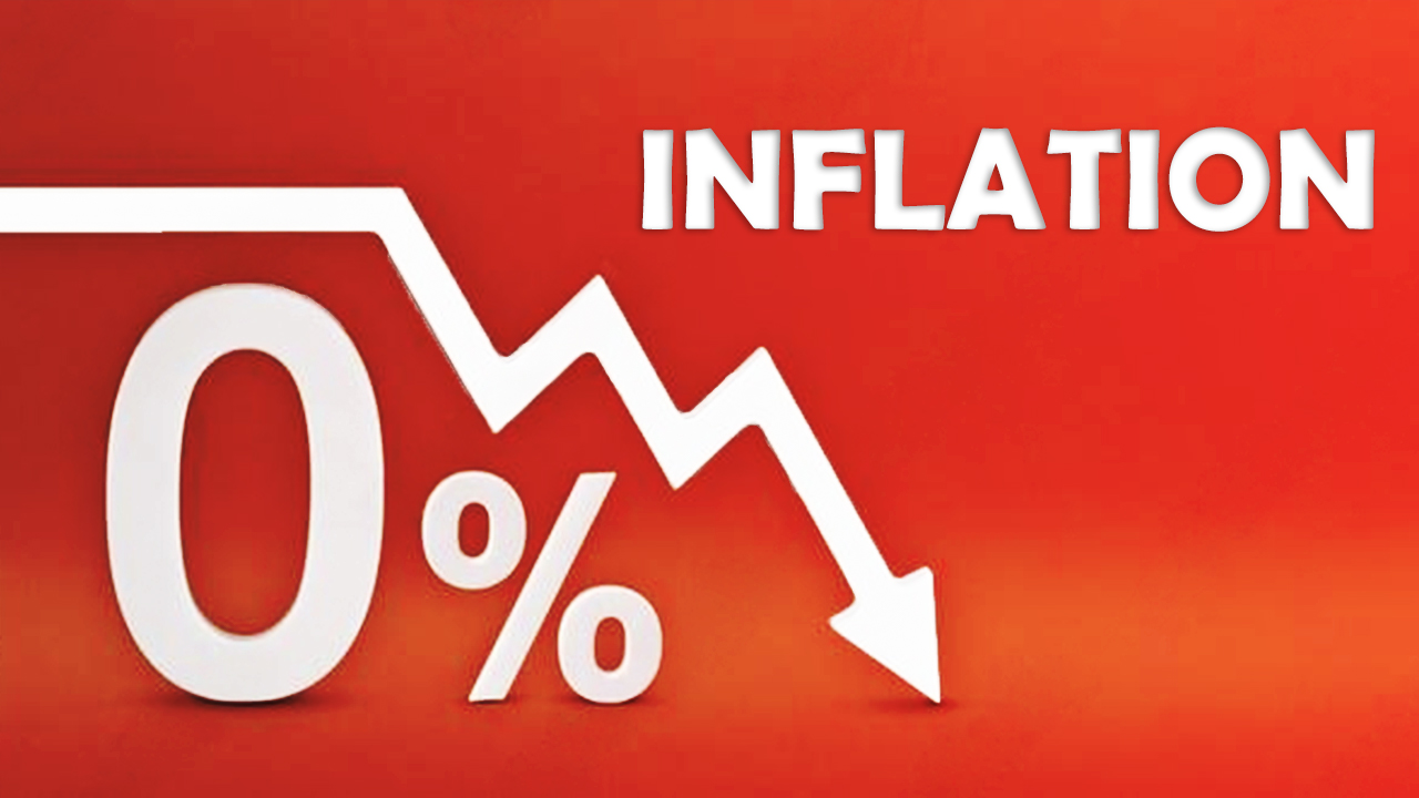 Dangerous reality of a zero percent inflation rate