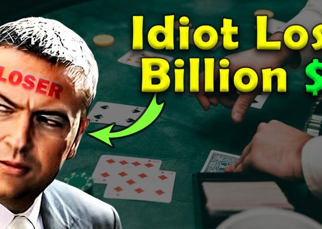 Rich idiot lost $1 Billion in gambling addiction